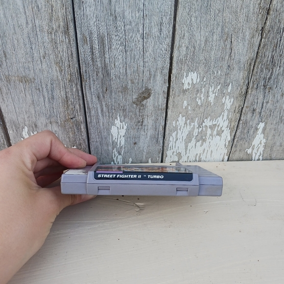 Street Fighter II 2 TURBO SNES (Super Nintendo, 1993) Authentic - Picture 3 of 4